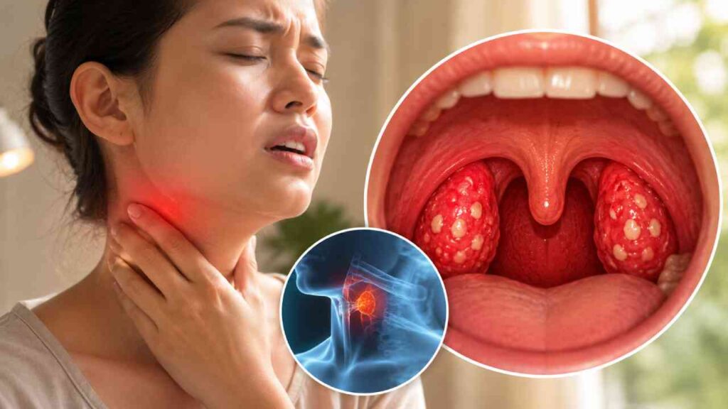 Kenapa Amandel Bisa Membesar? Kenali Penyebab dan Gejalanya