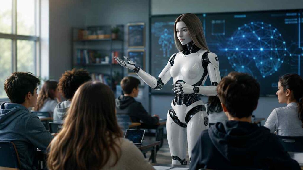 Robot AI Masuk Sekolah, Rencana Mengajar Tuai Penolakan Keras di Amerika
