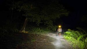 Viral Sosok “Pria Senter” di Lokasi Karhutla Palangka Raya, Polisi Amankan Dua Orang