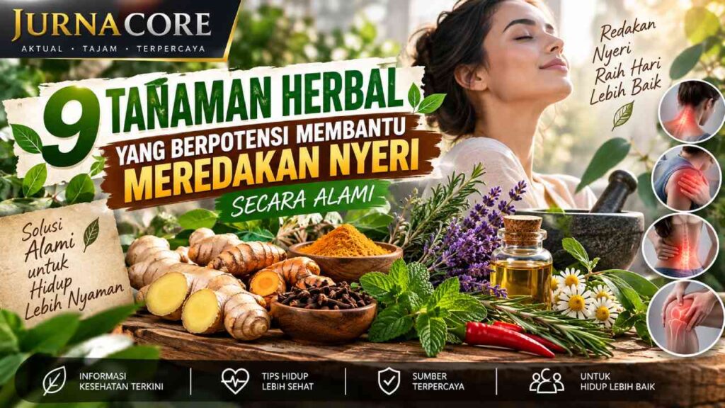 9 Tanaman Herbal yang Berpotensi Membantu Meredakan Nyeri Secara Alami