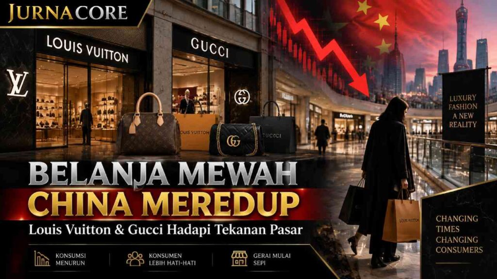 Era Belanja Mewah China Meredup, Gerai Louis Vuitton dan Gucci Terancam Sepi