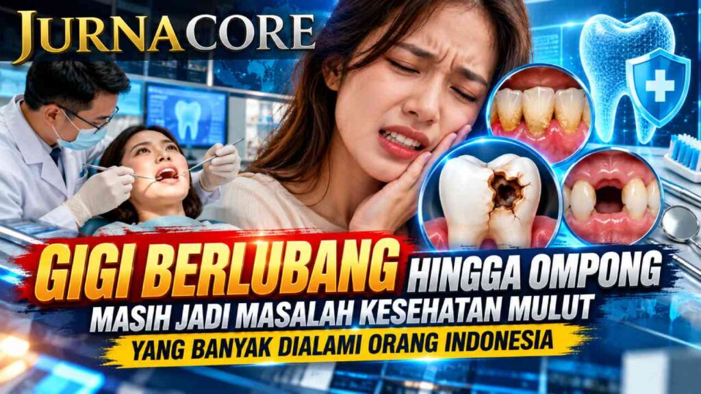 Gigi Berlubang hingga Ompong Masih Jadi Masalah Kesehatan Mulut