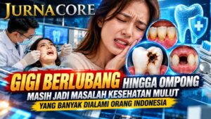 Gigi Berlubang hingga Ompong Masih Jadi Masalah Kesehatan Mulut