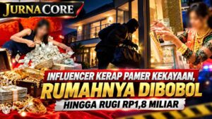 Influencer Kerap Pamer Kekayaan, Rumahnya Dibobol hingga Rugi Rp1,8 Miliar