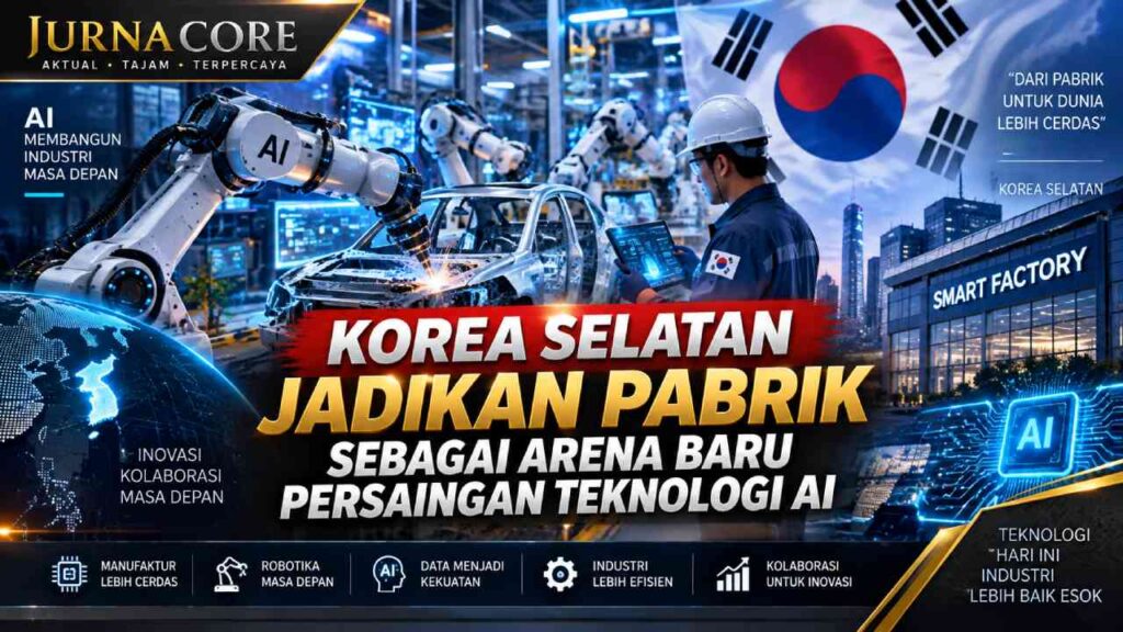 Korea Selatan Jadikan Pabrik sebagai Arena Baru Persaingan Teknologi AI