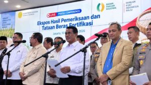 Mentan Soroti 25 Merek Beras Fortifikasi, Kandungan Diduga Tak Sesuai Label