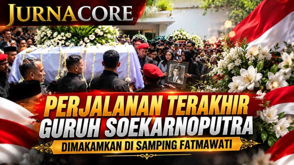 Perjalanan Terakhir Guruh Soekarnoputra, Dimakamkan di Samping Fatmawati