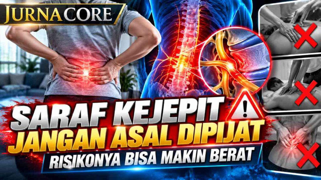 Saraf Kejepit Jangan Asal Dipijat, Risikonya Bisa Makin Berat