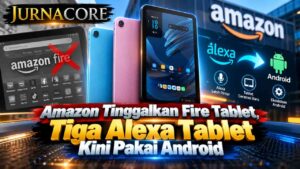 Amazon Tinggalkan Fire Tablet, Tiga Alexa Tablet Kini Pakai Android