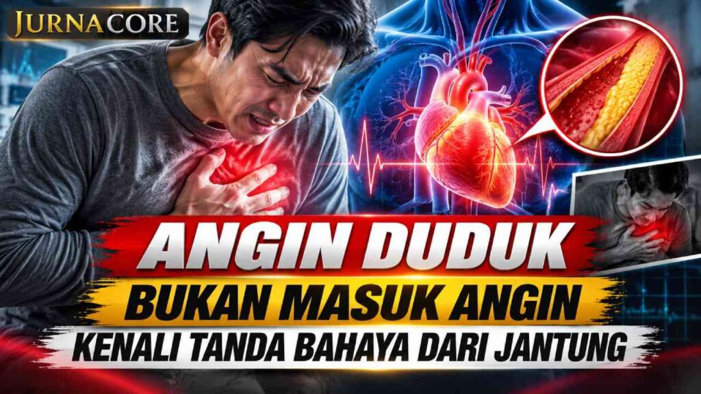 Angin Duduk Bukan Masuk Angin, Kenali Tanda Bahaya dari Jantung