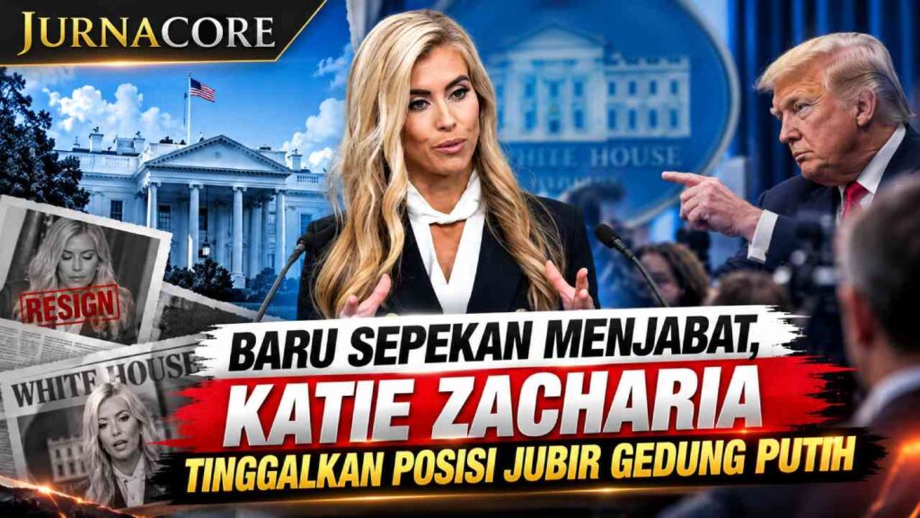 Baru Sepekan Menjabat, Katie Zacharia Tinggalkan Posisi Jubir Gedung Putih