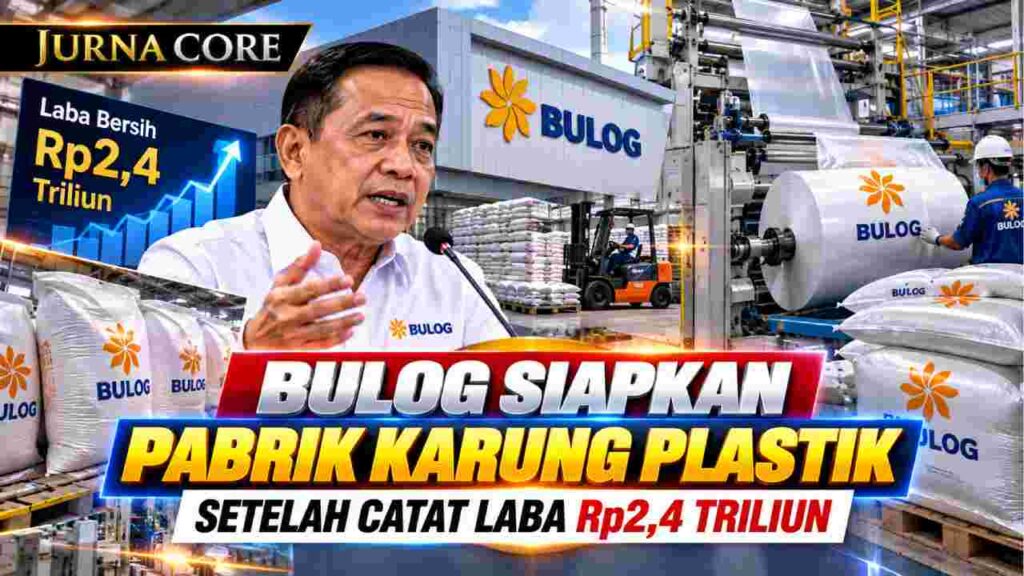 Bulog Siapkan Pabrik Karung Plastik Setelah Catat Laba Rp2,4 Triliun