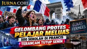 Gelombang Protes Pelajar Meluas, 500 Sekolah di Prancis Terancam Tutup Senin