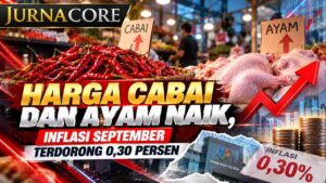 Harga Cabai dan Ayam Naik, Inflasi September Terdorong 0,30 Persen