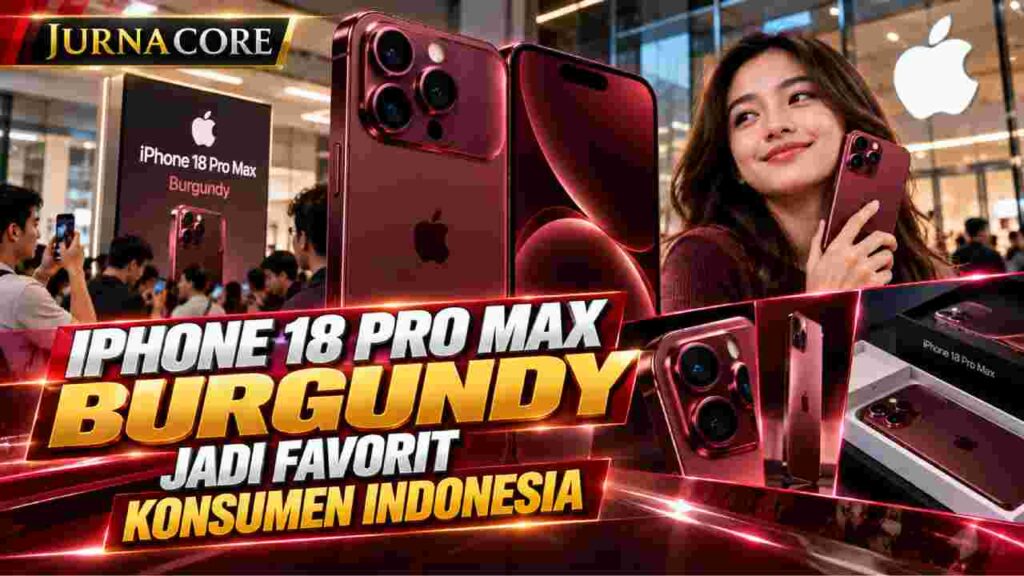 IPhone 18 Pro Max Burgundy Jadi Favorit Konsumen Indonesia