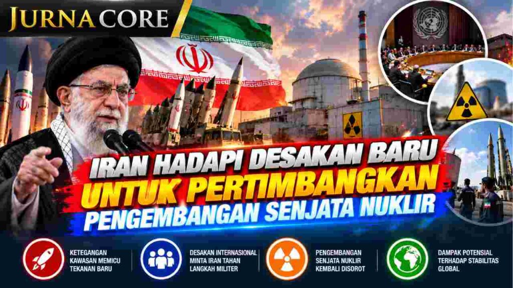 Iran Hadapi Desakan Baru untuk Pertimbangkan Pengembangan Senjata Nuklir