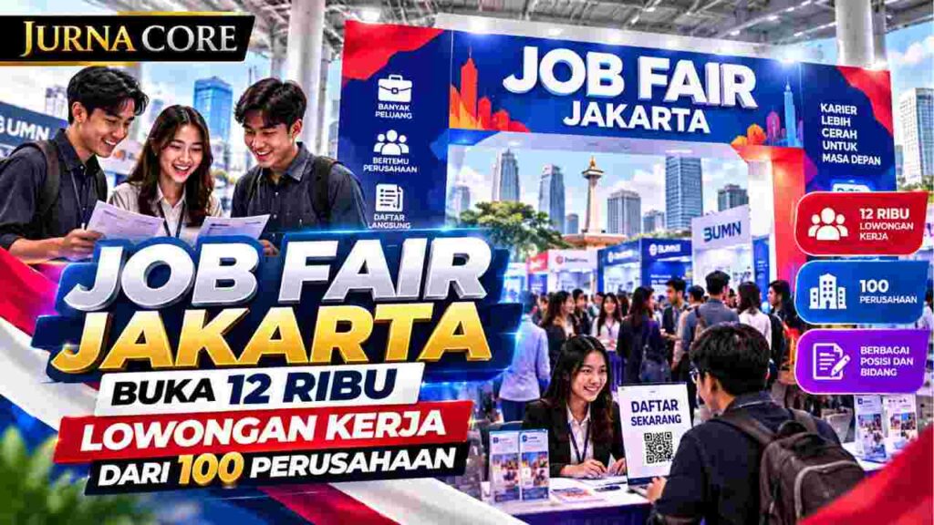 Job Fair Jakarta Buka 12 Ribu Lowongan Kerja dari 100 Perusahaan