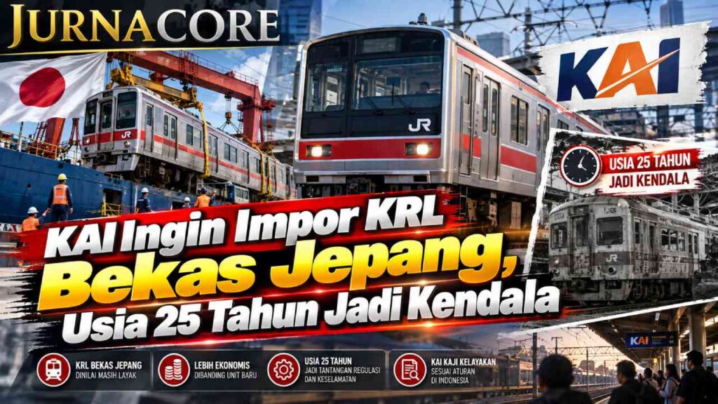 KAI Ingin Impor KRL Bekas Jepang, Usia 25 Tahun Jadi Kendala