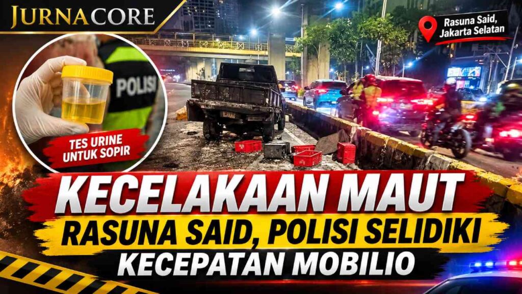 Kecelakaan Maut Rasuna Said, Polisi Selidiki Kecepatan Mobilio