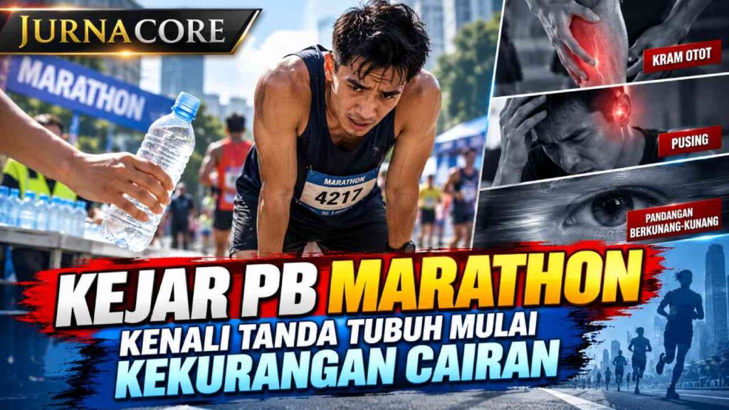 Kejar PB Marathon, Kenali Tanda Tubuh Mulai Kekurangan Cairan
