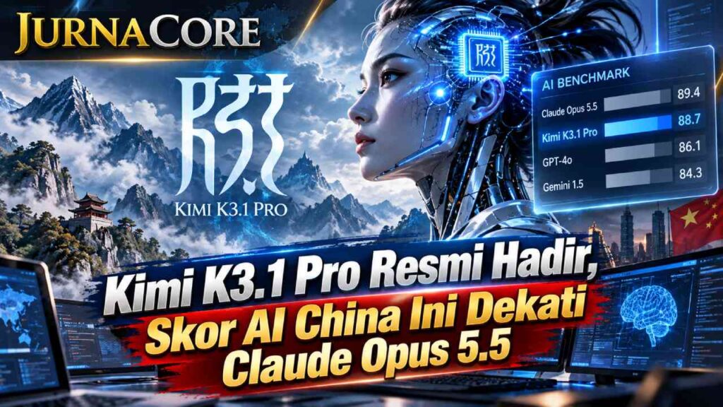 Kimi K3.1 Pro Resmi Hadir, Skor AI China Ini Dekati Claude Opus 5.5