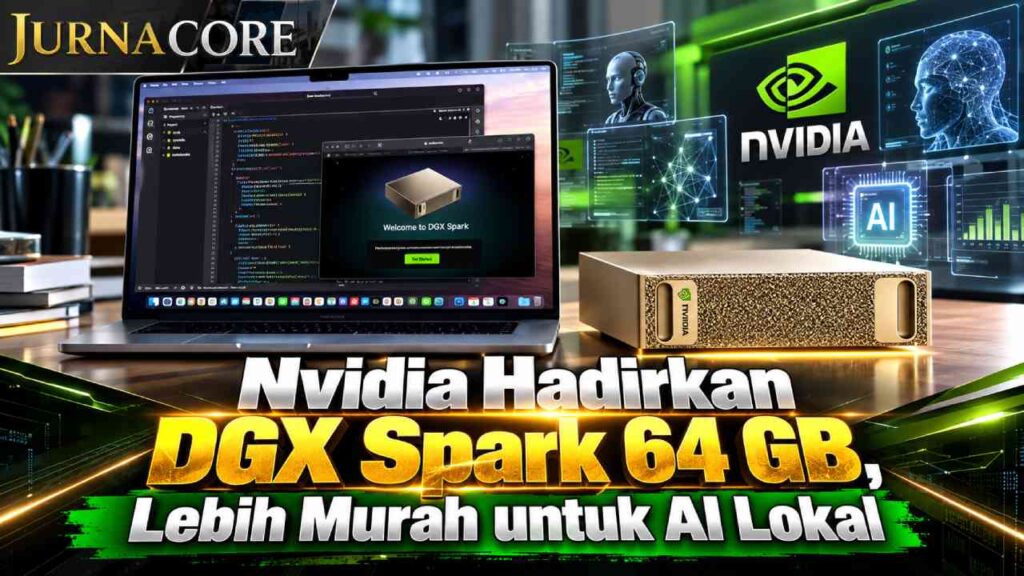 Nvidia Hadirkan DGX Spark 64 GB, Lebih Murah untuk AI Lokal