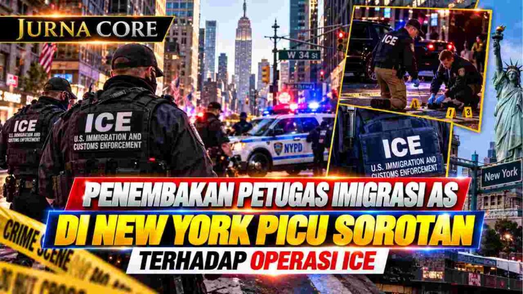 Penembakan Petugas Imigrasi AS di New York Picu Sorotan terhadap Operasi ICE