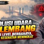 Polusi Udara Palembang Tembus Level Berbahaya, Risiko Kesehatan Meningkat