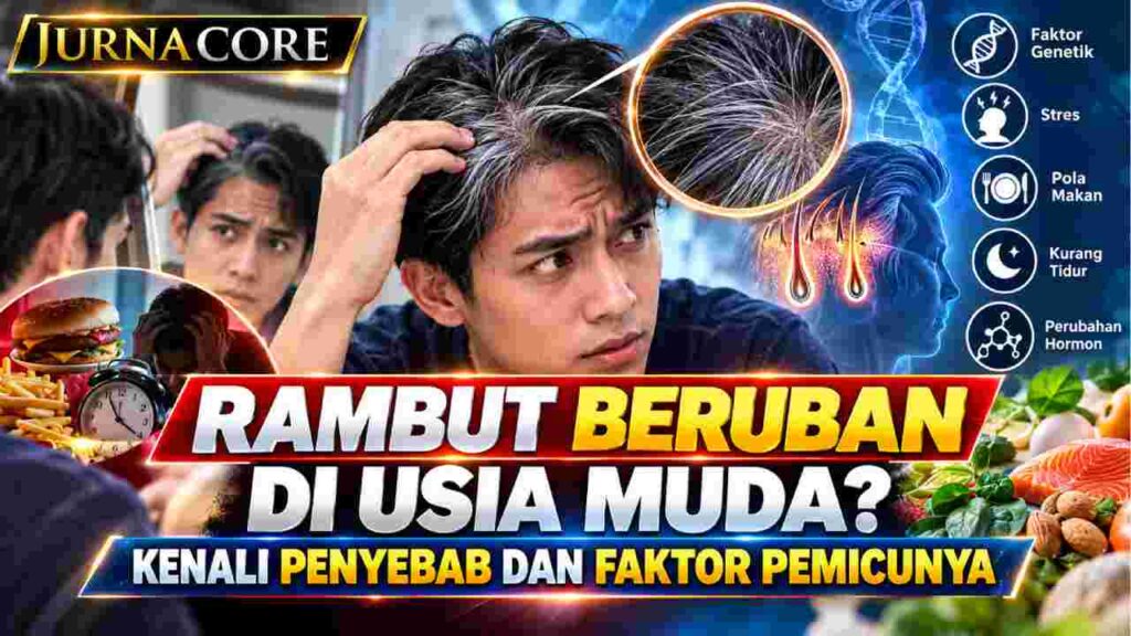 Rambut Beruban di Usia Muda? Kenali Penyebab dan Faktor Pemicunya