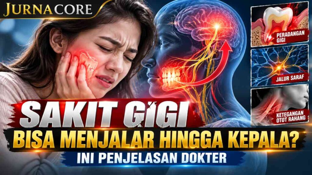 Sakit Gigi Bisa Menjalar hingga Kepala, Ini Penjelasan Dokter