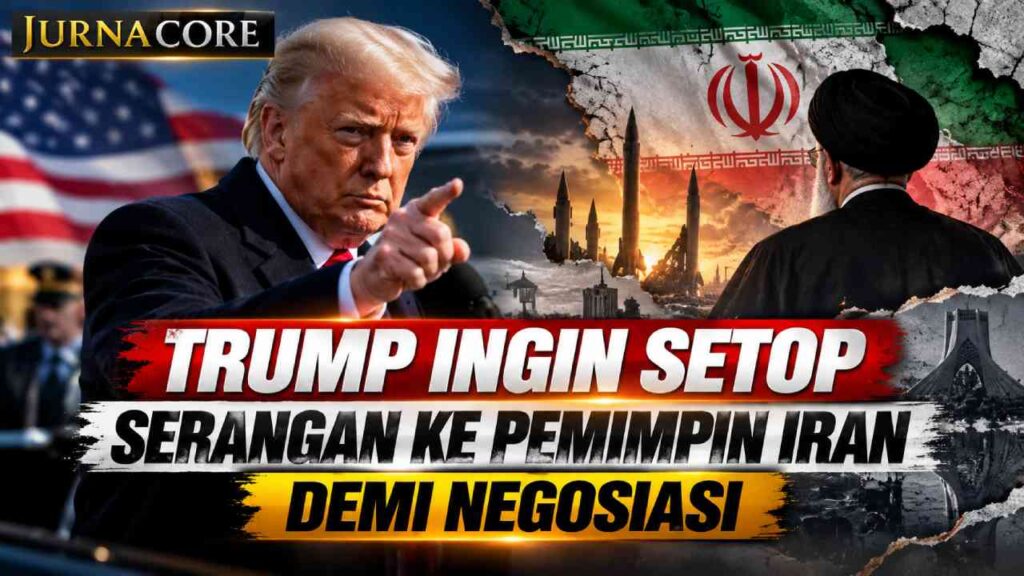 Trump Ingin Setop Serangan ke Pemimpin Iran demi Negosiasi