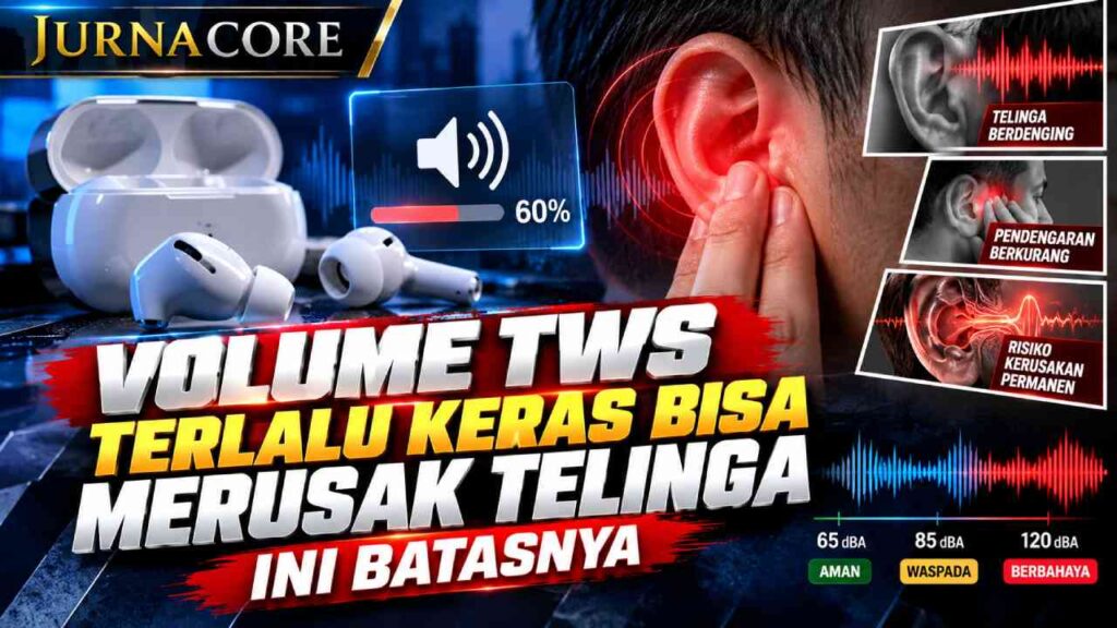 Volume TWS Terlalu Keras Bisa Merusak Telinga Ini Batasnya